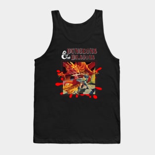 Dungeons And Dragons Dragon Slayer Tank Top